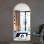 Espelho Grande com LED Aurora Plus 140x60cm