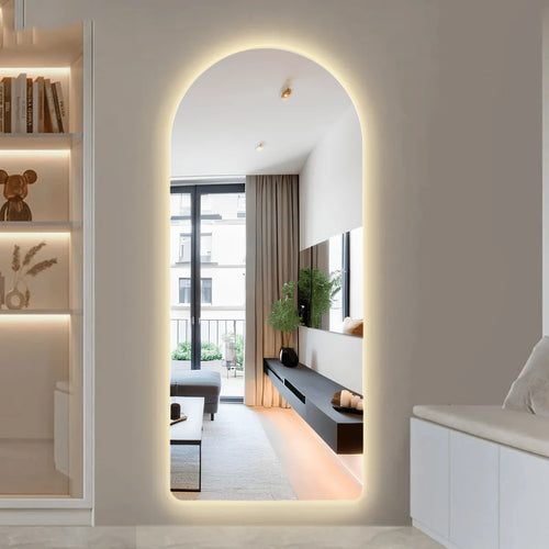 Espelho Grande com LED Aurora Plus 140x60cm