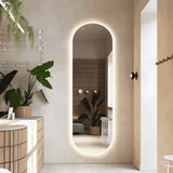 Espelho Grande Orgânico com LED ELEGANCE Corpo Inteiro