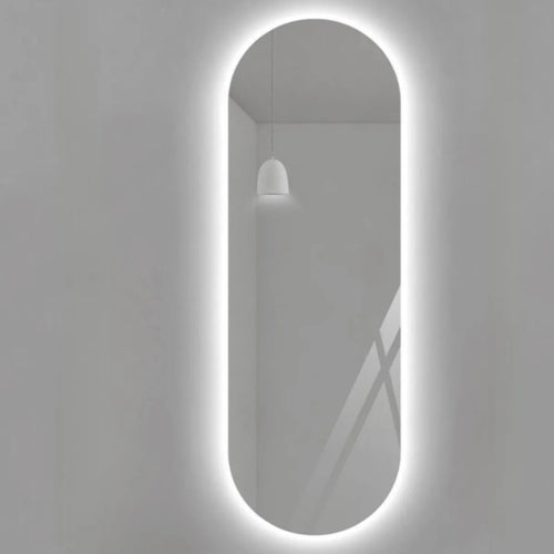 Espelho Grande Orgânico com LED ELEGANCE Corpo Inteiro