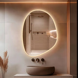 Espelho Orgânico com LED Opala - 80x60cm