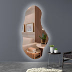 Espelho Orgânico LED Grande NUANCE 140X70cm