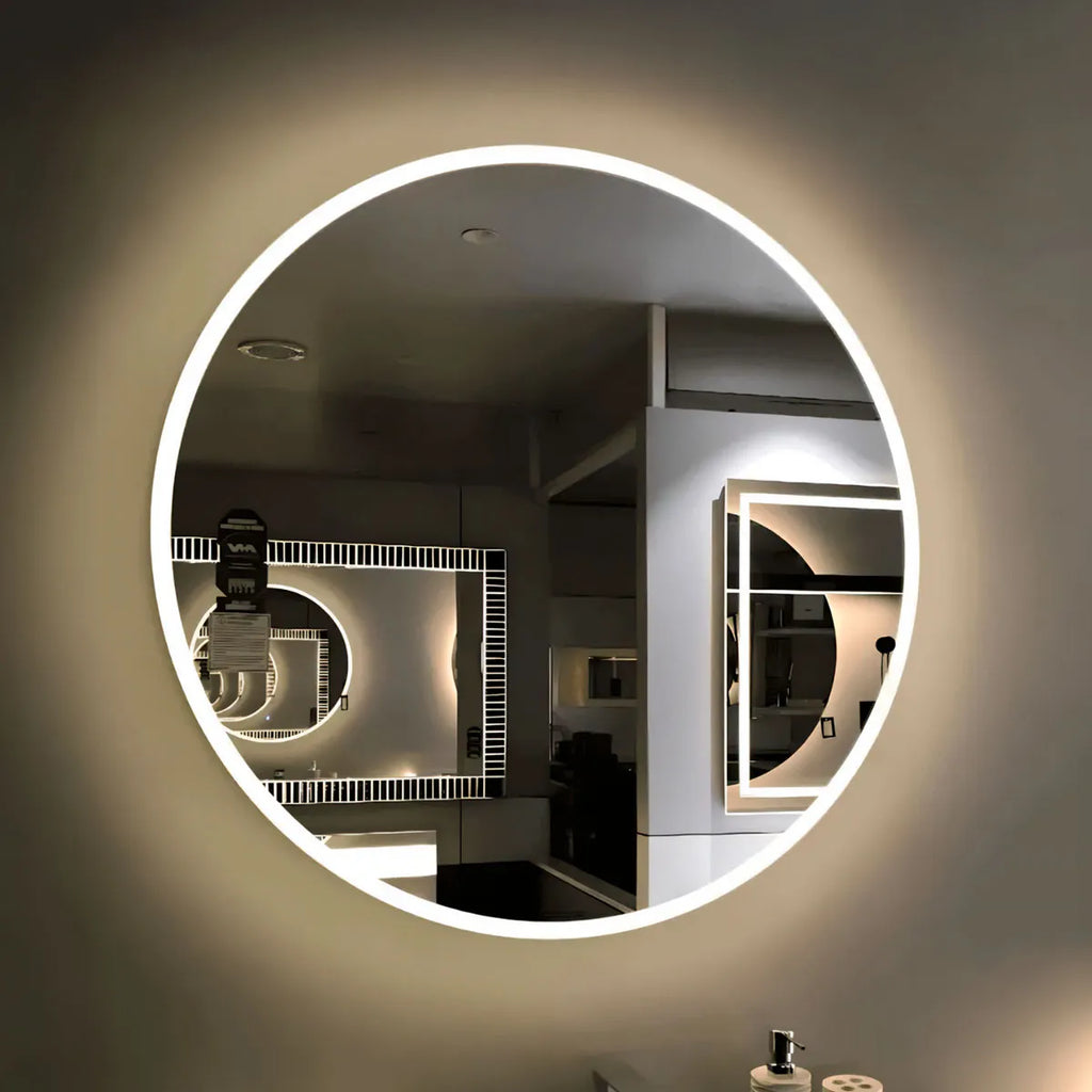 Espelho com LED 80cm Redondo